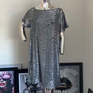 Ann Taylor Sequin Cocktail Dress